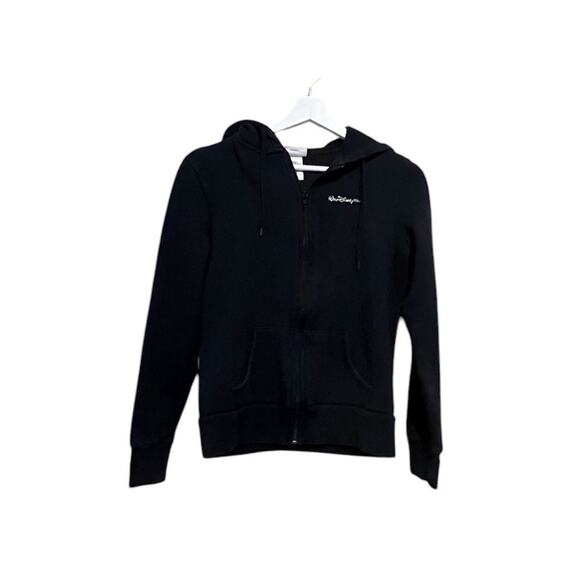 Walt Disney World Disney Parks Women's Black Castle Hat Epcot Hoodie Sweatshirt - Picture 2 of 6